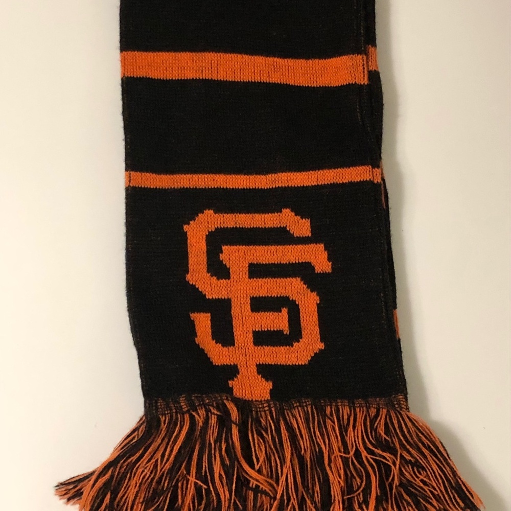 San Francisco Giants Scarf SF Black Orange